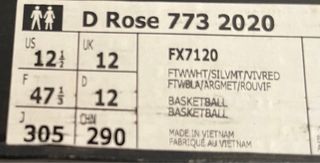 Zapatillas Adidas Blancas y Rojas