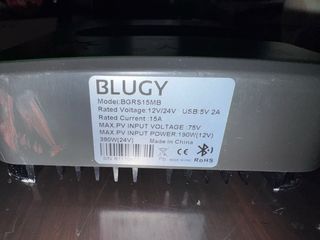 Cargador Solar MPPT Blugy 15BT