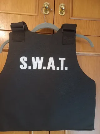 Chaleco Táctico SWAT Negro