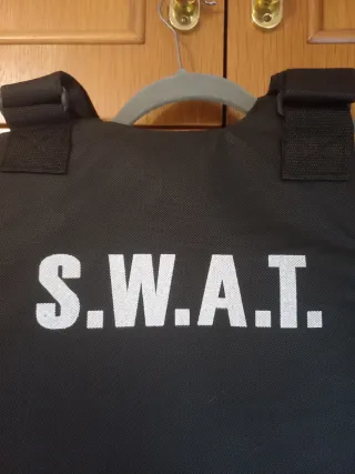 Chaleco Táctico SWAT Negro