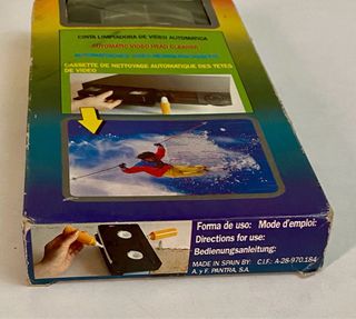 Limpiador de cabezales VHS automático