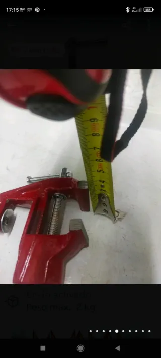 Tornillo de banco pequeño