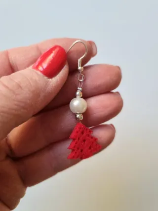 Orecchini natalizi handmade