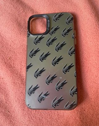 Funda iPhone 11 con logo de cocodrilo