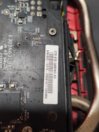 MSI GTX 970 4GB DDR5 Tarjeta Gráfica