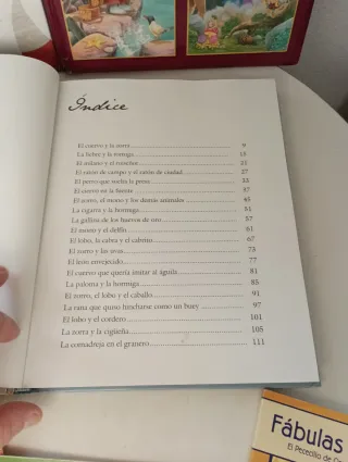 4 libros fábula niños pasta dura más regalo