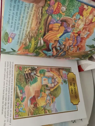 4 libros fábula niños pasta dura más regalo