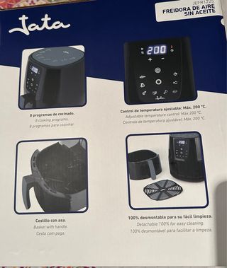 Freidora de aire Jata JEFR 1225
