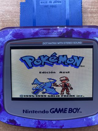 Pokemon Azul Game Boy Nintendo DMG-APES-ESP