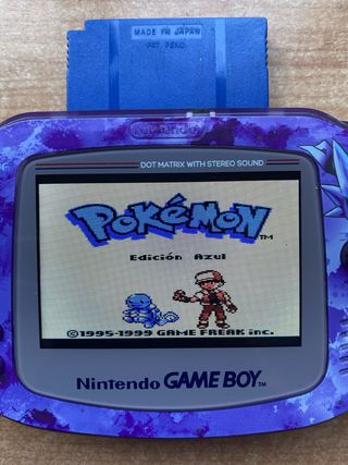 Pokemon Azul Game Boy Nintendo DMG-APES-ESP