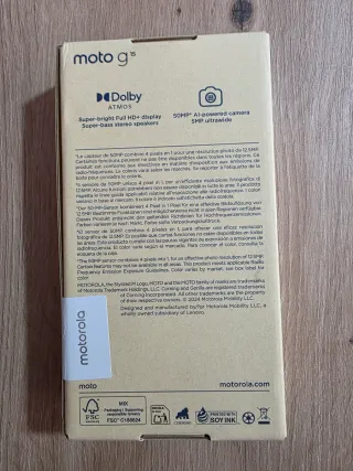 Motorola G15 verde - 4 gb RAM / 128Gb