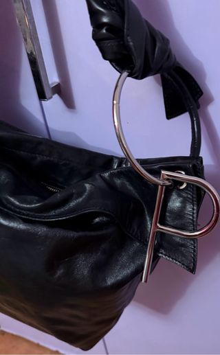 Borsa Patrizia Pepe Nera Pelle