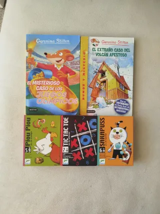 Libri di Geronimo Stilton e Giochi da Tavolo