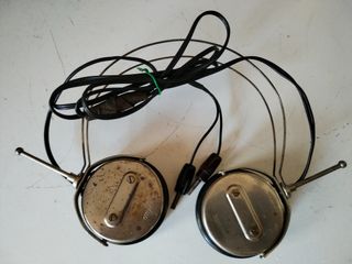 Auriculares Radio Antigua,rebajado ultimos dias