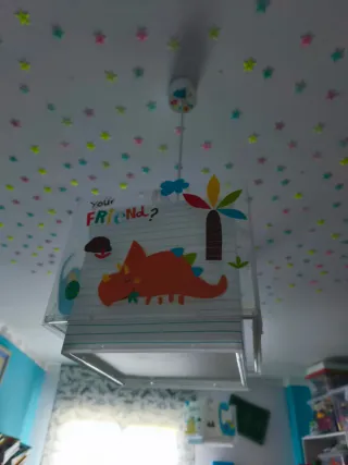 Lámpara infantil dinosaurios