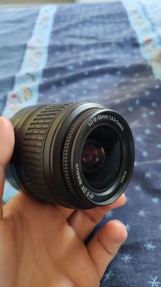 Nikon D3200 con Objetivo 18-55mm f/3.5-5.6G II