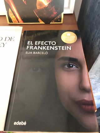 lote cuatro libros EL EFECTO FRANKENSTEIN y otros