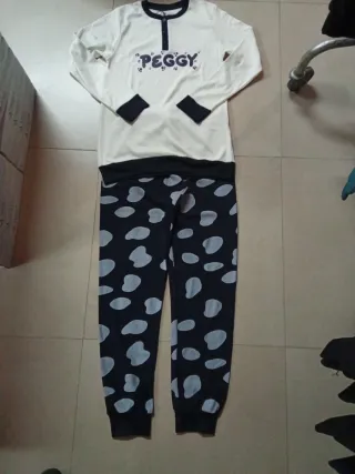 Pigiama invernale donna PEGGY tg L blu