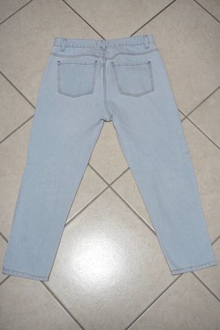Jeans Azzurro Straight Uomo