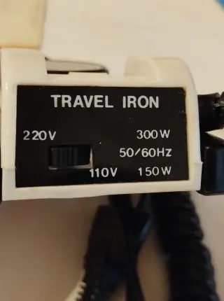 Mini Ferro da Viaggio Termostatico