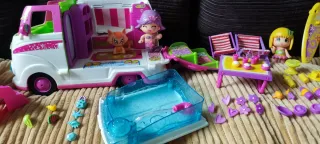 Pin y Pon Caravana, Coche y Figuras