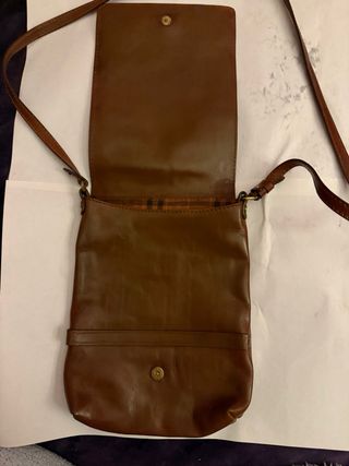 Borsello The Bridge in cuoio marrone