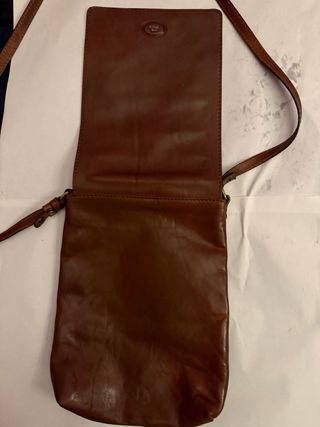 Borsello The Bridge in cuoio marrone