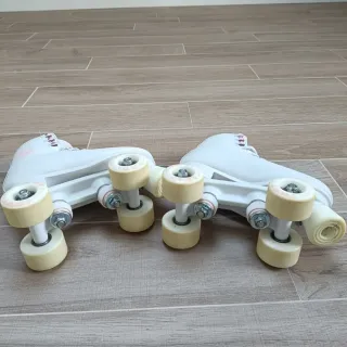 Patines Oxelo Quad Blancos T. 34