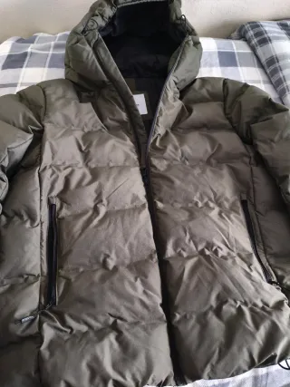 Chaqueta Pull and Bear Talla M Verde Militar