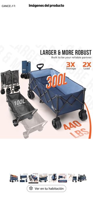 Carro Playa/Camping XL