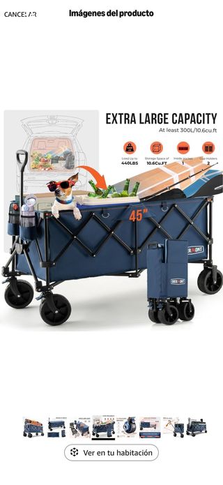 Carro Playa/Camping XL