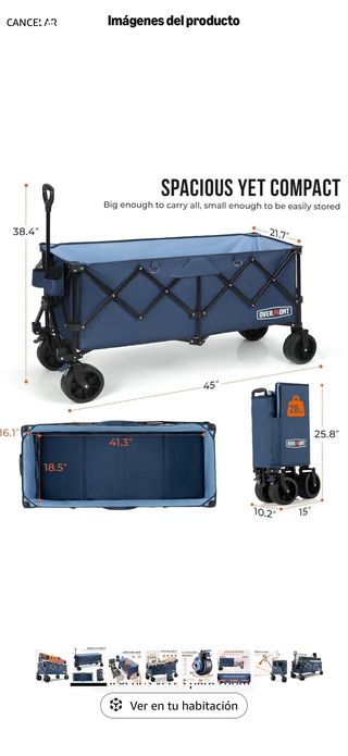Carro Playa/Camping XL