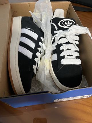 Zapatillas Adidas Campus Negras Talla 42 orifinalo