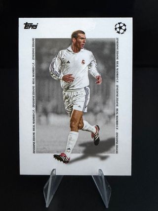 Zinedine Zidane topps simplicidad