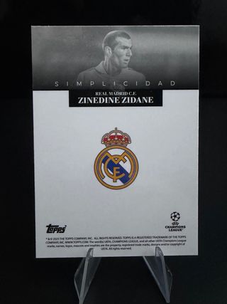 Zinedine Zidane topps simplicidad