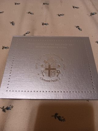 Vaticano 2003 8 monedas 1 céntimo a 2 euros € 8 v