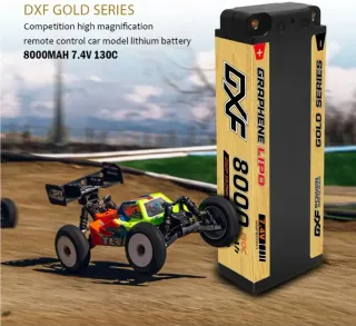 Batería Lipo Graphene DXF 7.4V 8000mAh
