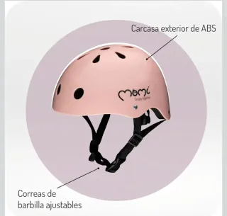 Casco MoMi Mimi Ajustable Niños 1-4 años