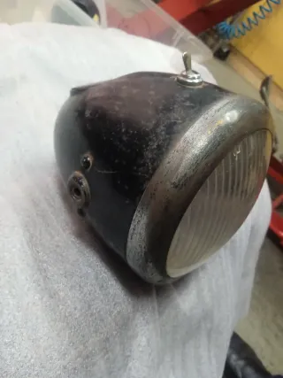 Faro Cev moto clásica