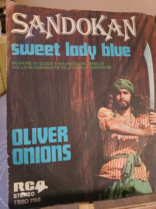 Sandokan Sweet Lady Blue Vinile 45 Giri