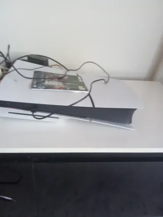 Consola PS5 Sony Blanca Poco Uso