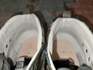 Golden Goose Mid Star Beige/Verde Militare