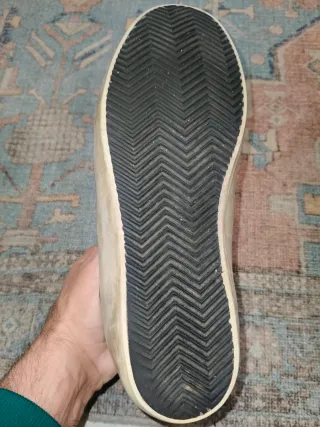 Golden Goose Mid Star Beige/Verde Militare