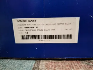 Golden Goose Mid Star Beige/Verde Militare