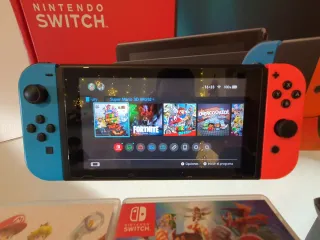 Nintendo Switch + super mario odyssey