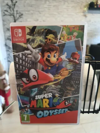 Nintendo Switch + super mario odyssey