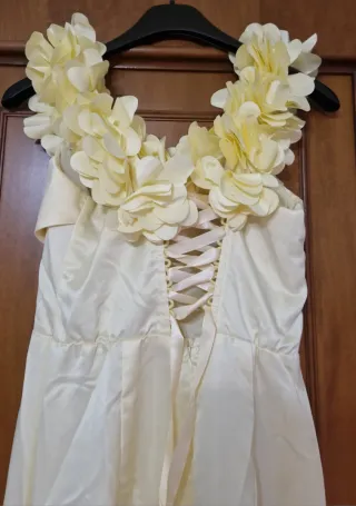 Abito da cerimonia giallo