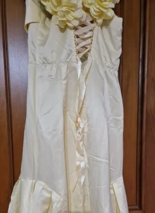 Abito da cerimonia giallo