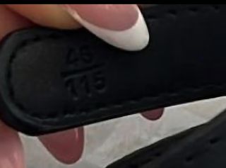 Cintura Saint Laurent Donna Nera