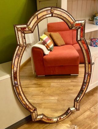 Espejo veneciano vintage NUBE